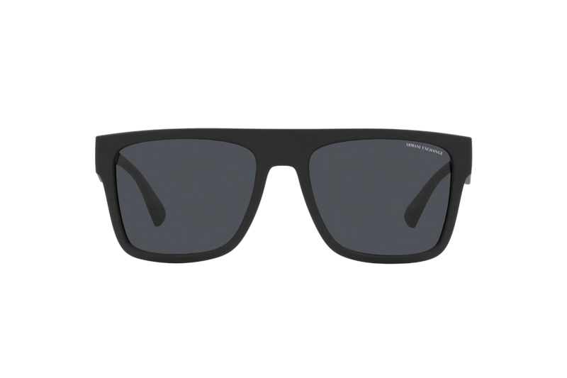 LENTES SOL ARMANI EXCHANGE MATTE NEGRO SUSTENTABLE - 1