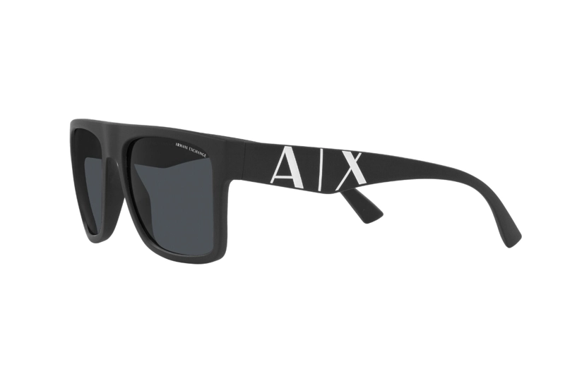 LENTES SOL ARMANI EXCHANGE MATTE NEGRO SUSTENTABLE - 3