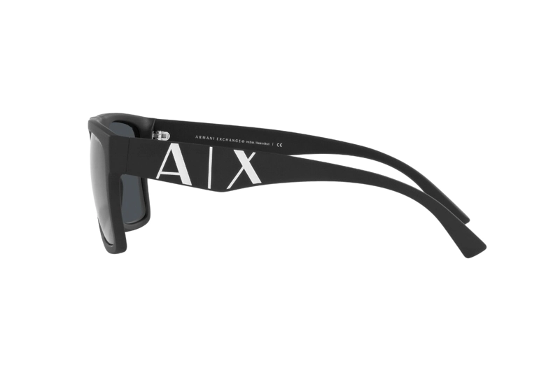 LENTES SOL ARMANI EXCHANGE MATTE NEGRO SUSTENTABLE - 4