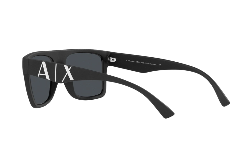 LENTES SOL ARMANI EXCHANGE MATTE NEGRO SUSTENTABLE - 5