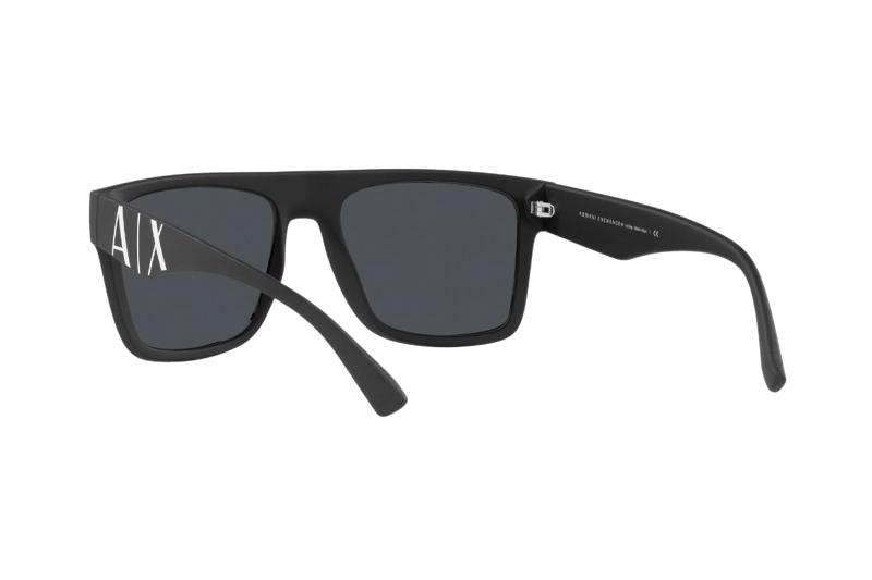 LENTES SOL ARMANI EXCHANGE MATTE NEGRO SUSTENTABLE - 6