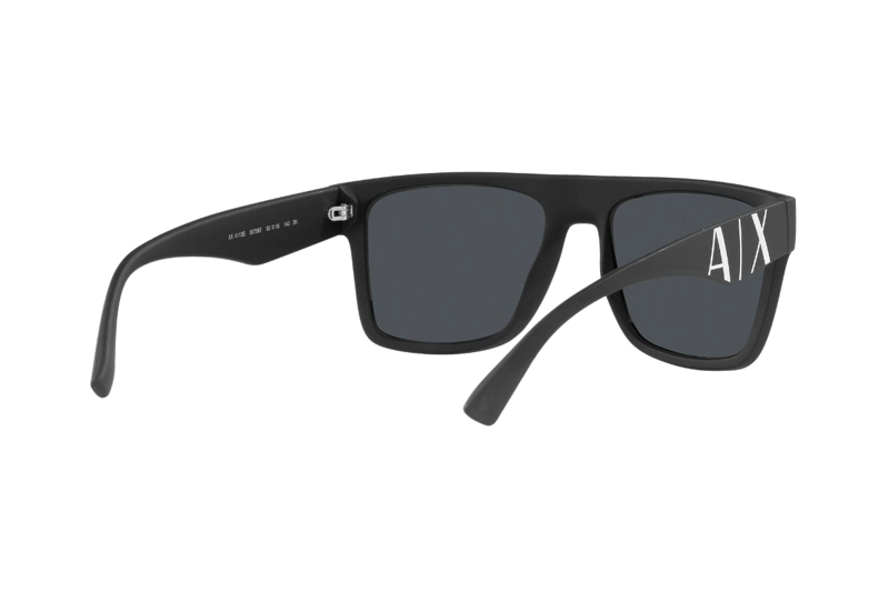 LENTES SOL ARMANI EXCHANGE MATTE NEGRO SUSTENTABLE - 8