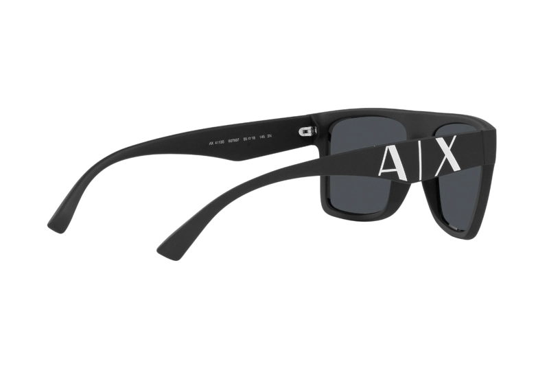 LENTES SOL ARMANI EXCHANGE MATTE NEGRO SUSTENTABLE - 9