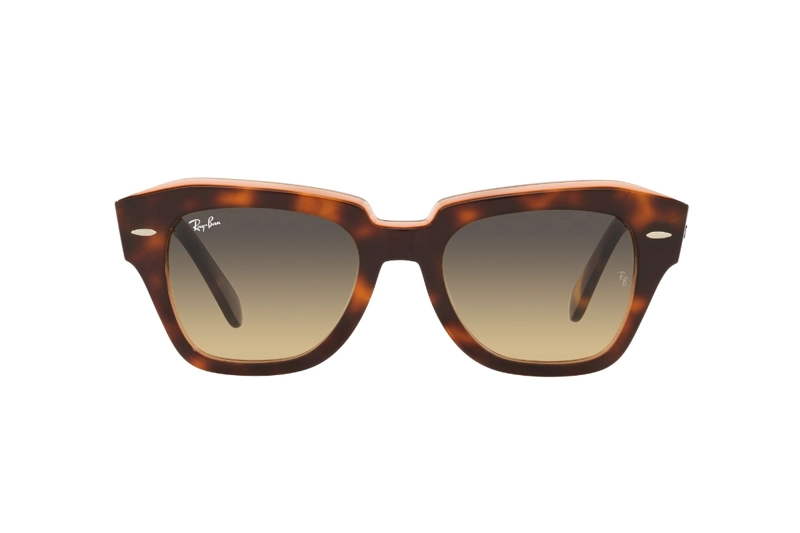 LENTES SOL RAY-BAN STATE STREET HAVANA ON PINK - 1