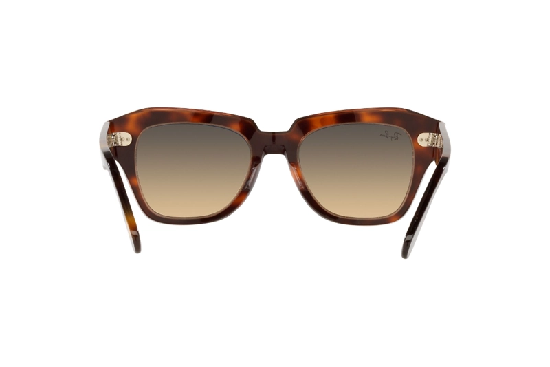 LENTES SOL RAY-BAN STATE STREET HAVANA ON PINK - 7