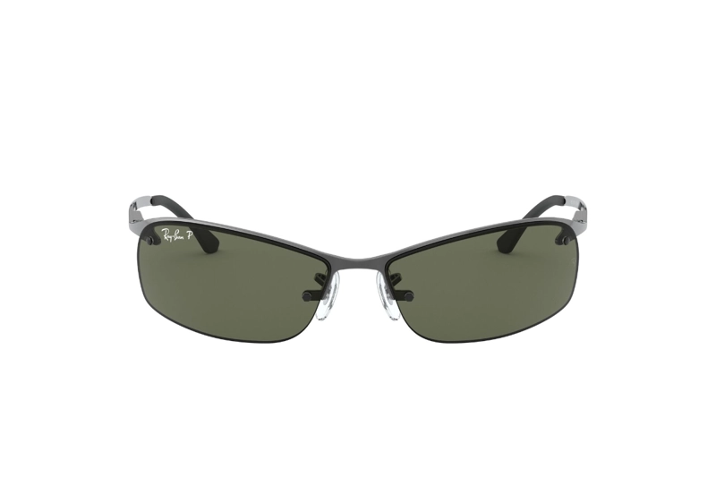 LENTES SOL RAY-BAN GUNMETAL POLARIZADO - 1