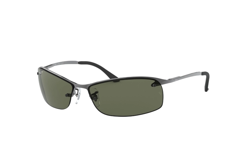 LENTES SOL RAY-BAN GUNMETAL POLARIZADO - 2