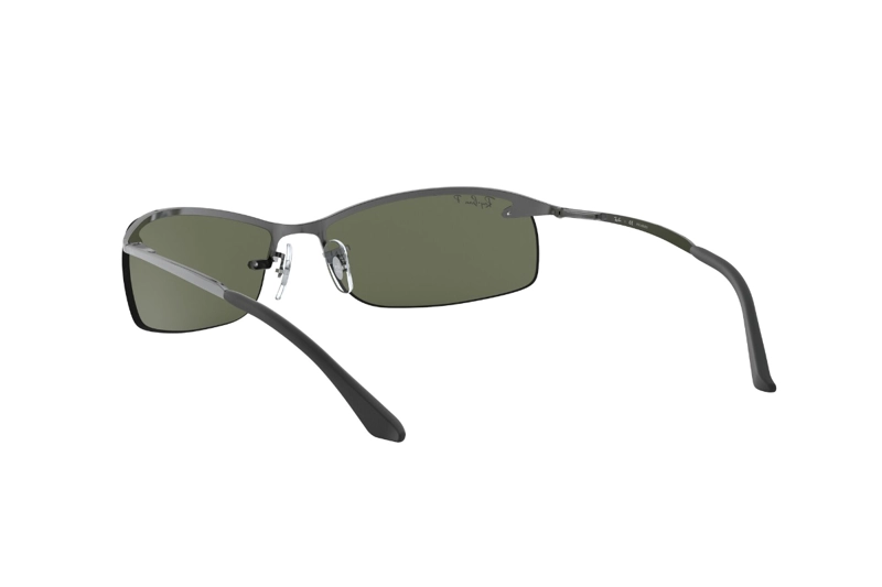 LENTES SOL RAY-BAN GUNMETAL POLARIZADO - 6