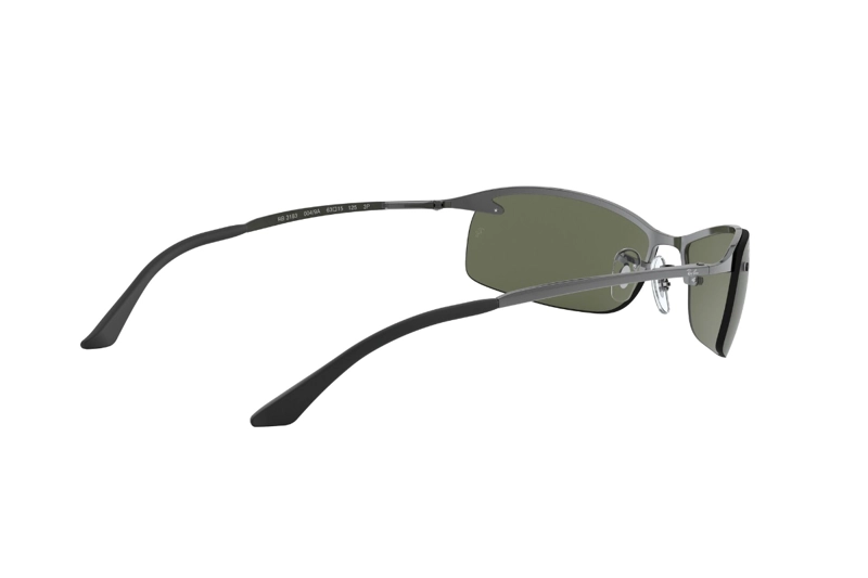LENTES SOL RAY-BAN GUNMETAL POLARIZADO - 9