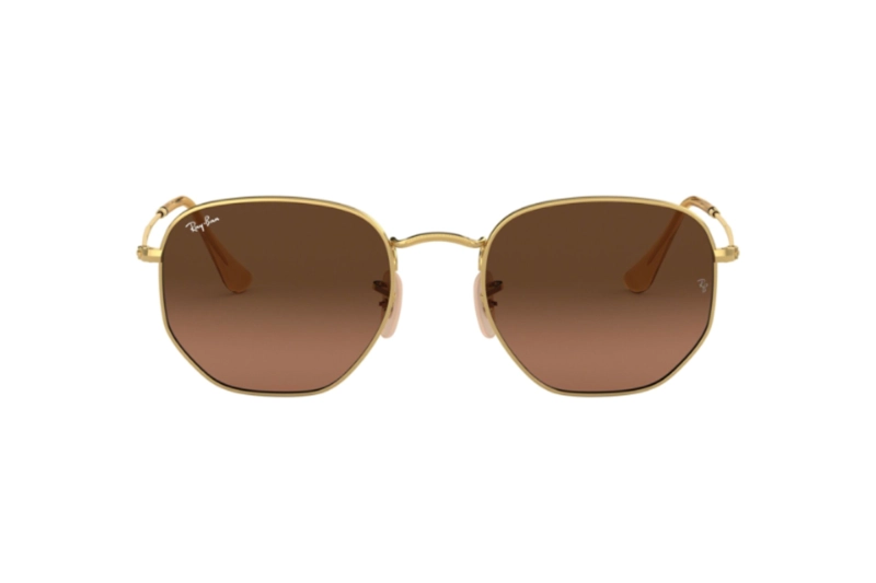 LENTES DE SOL HEXAGONAL DORADO RAY-BAN - 1