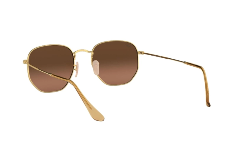 LENTES DE SOL HEXAGONAL DORADO RAY-BAN - 3