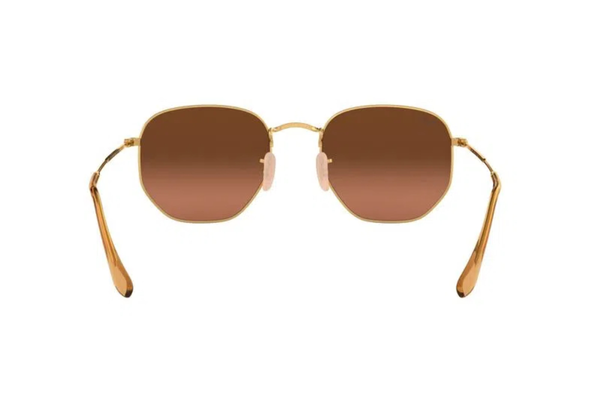 LENTES DE SOL HEXAGONAL DORADO RAY-BAN - 4