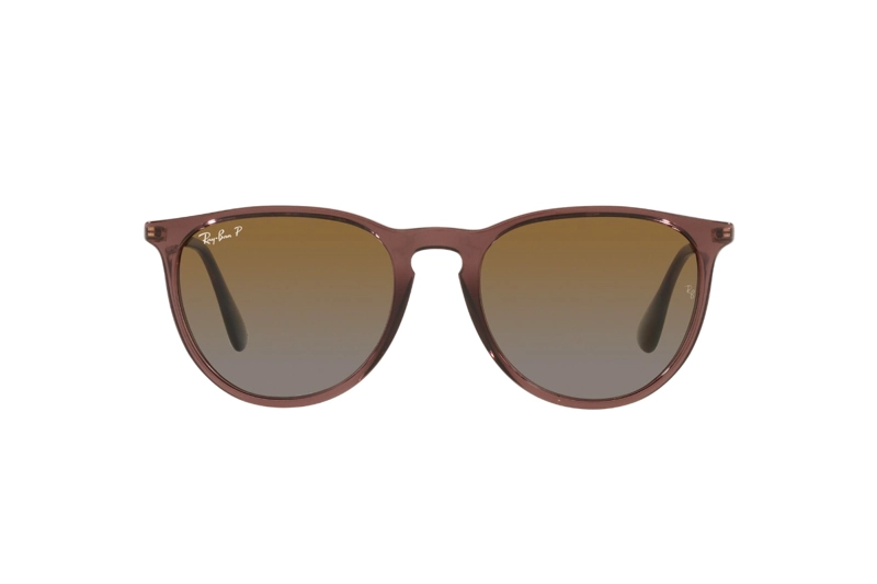LENTES SOL RAY-BAN ERIKA DARK BROWN POLARIZADOS - 1