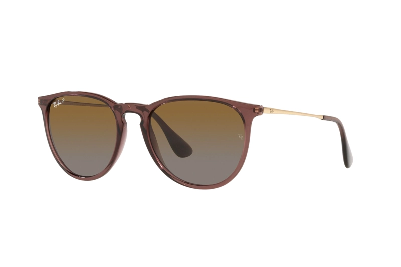LENTES SOL RAY-BAN ERIKA DARK BROWN POLARIZADOS - 2