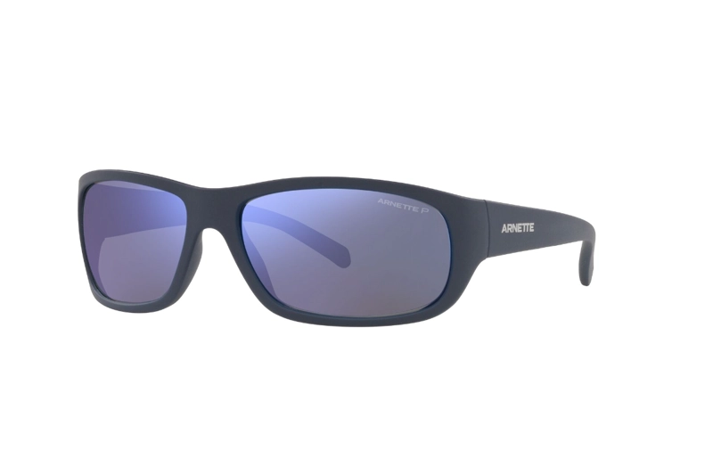 LENTES SOL ARNETTE UKA-UKA MATTE BLUE POLARIZADOS SUSTENTABLE - 2