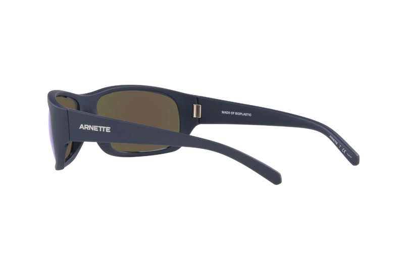 LENTES SOL ARNETTE UKA-UKA MATTE BLUE POLARIZADOS SUSTENTABLE - 5