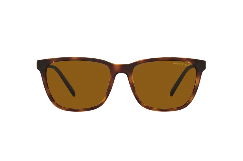 LENTES SOL ARNETTE HAVANA POLARIZADOS SUSTENTABLE - 1