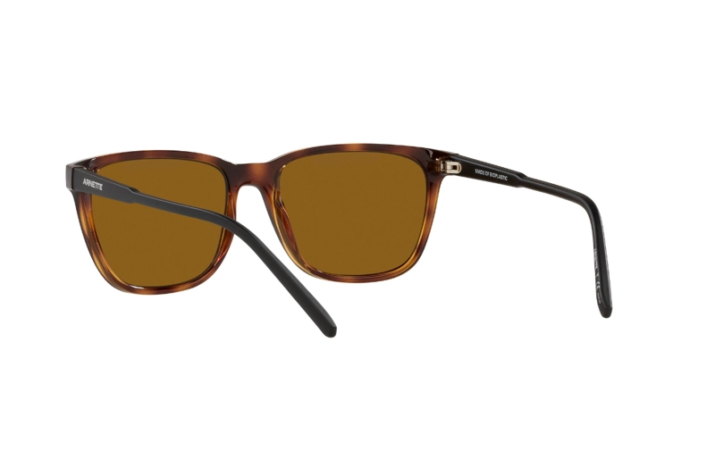LENTES SOL ARNETTE HAVANA POLARIZADOS SUSTENTABLE - 6