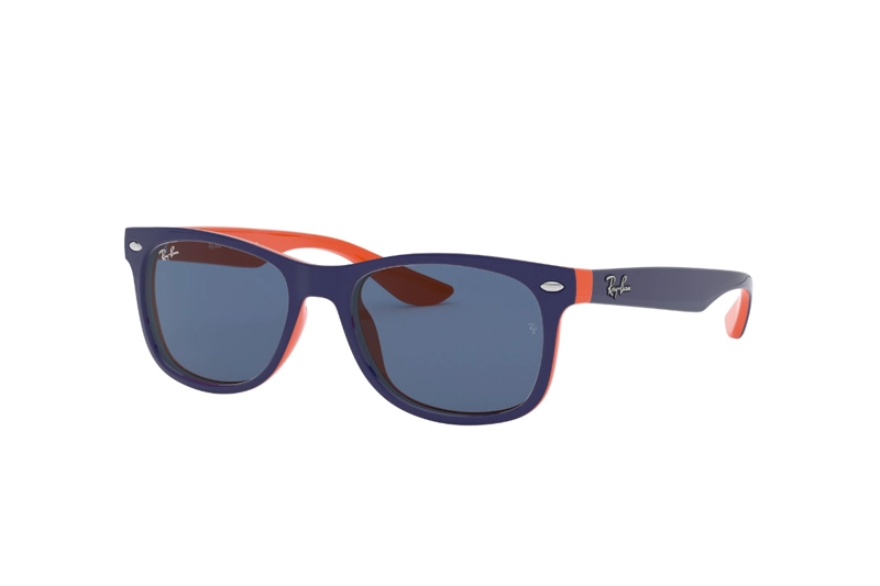 LENTES SOL RAY-BAN NEW WAYFARER AZUL JUNIOR NIÑOS - 2
