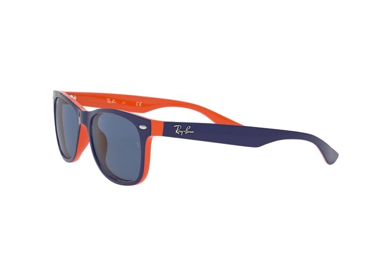 LENTES SOL RAY-BAN NEW WAYFARER AZUL JUNIOR NIÑOS - 3