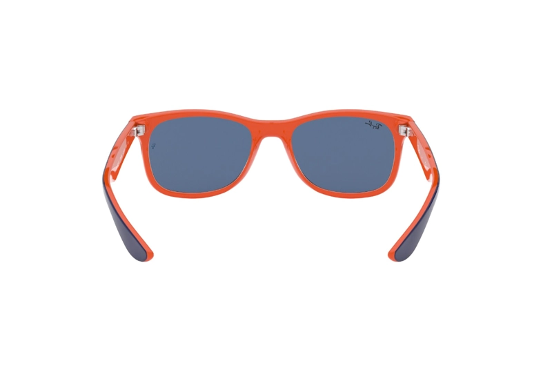 LENTES SOL RAY-BAN NEW WAYFARER AZUL JUNIOR NIÑOS - 7