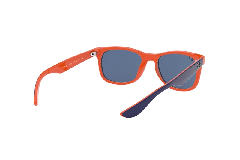 LENTES SOL RAY-BAN NEW WAYFARER AZUL JUNIOR NIÑOS - 8