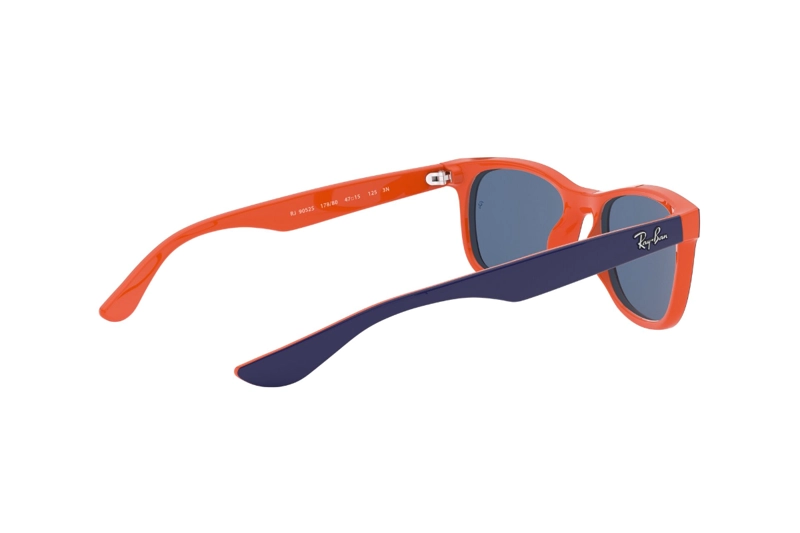 LENTES SOL RAY-BAN NEW WAYFARER AZUL JUNIOR NIÑOS - 9