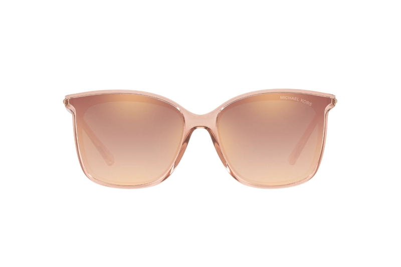LENTES SOL MICHAEL KORS ZERMATT PINK POLISHED ESPEJADOS - 1