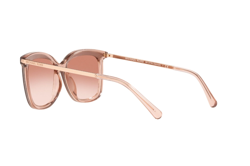 LENTES SOL MICHAEL KORS ZERMATT PINK POLISHED ESPEJADOS - 5