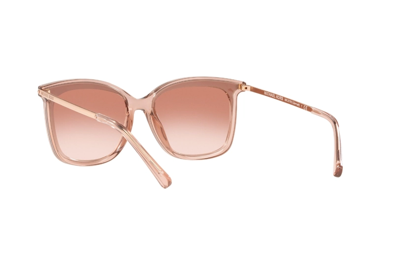 LENTES SOL MICHAEL KORS ZERMATT PINK POLISHED ESPEJADOS - 6