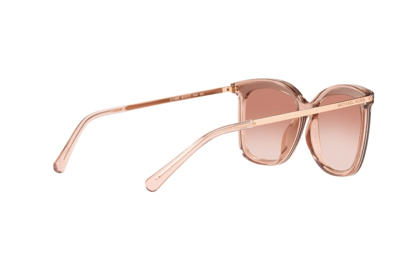 LENTES SOL MICHAEL KORS ZERMATT PINK POLISHED ESPEJADOS - 9