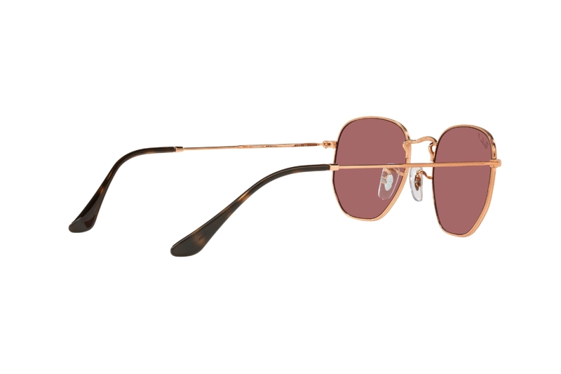 LENTES DE SOL HEXAGONAL ROSE GOLD POLARIZADOS RAY-BAN - 9