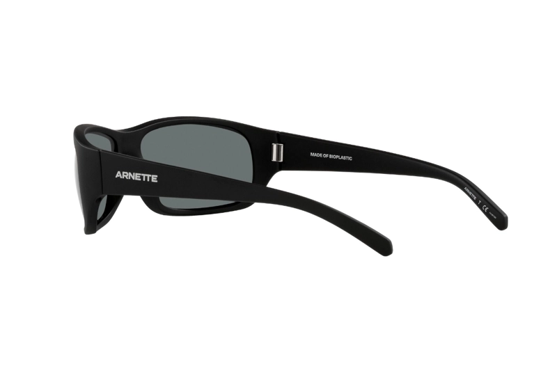 LENTES SOL ARNETTE UKA-UKA MATTE BLACK POLARIZADOS SUSTENTABLE - 5