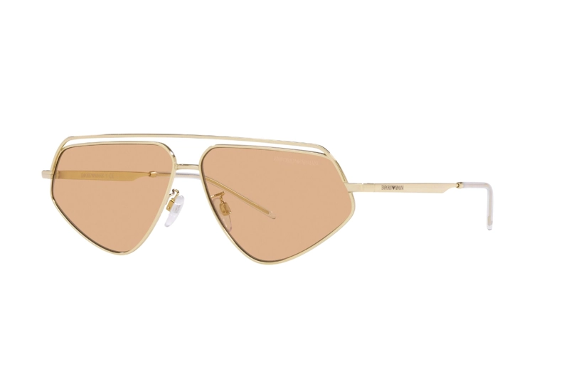 LENTES SOL EMPORIO ARMANI DORADO - 2
