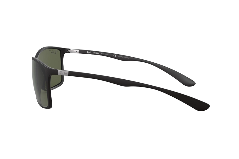 LENTES SOL RAY-BAN LITEFORCE MATTE BLACK POLARIZADOS - 4
