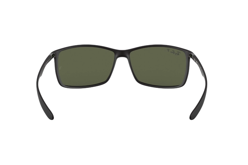 LENTES SOL RAY-BAN LITEFORCE MATTE BLACK POLARIZADOS - 7