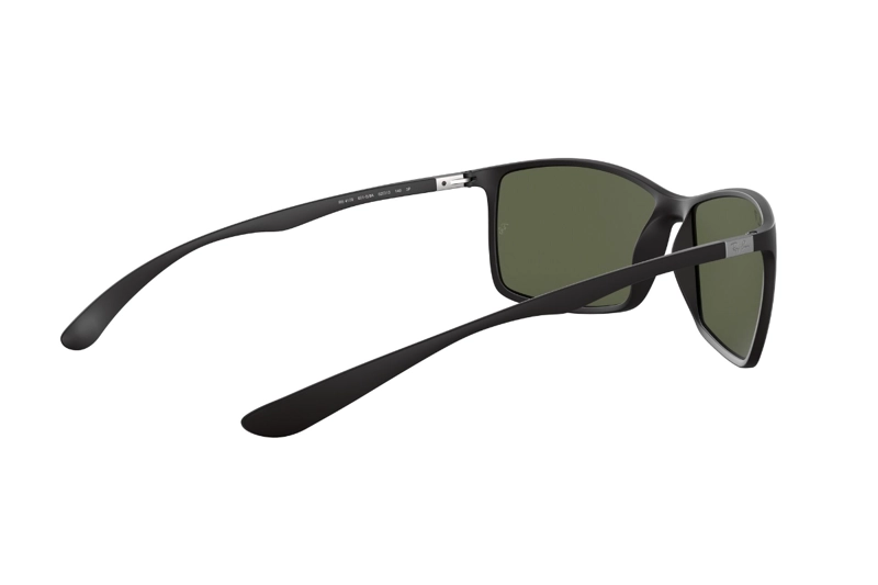 LENTES SOL RAY-BAN LITEFORCE MATTE BLACK POLARIZADOS - 9
