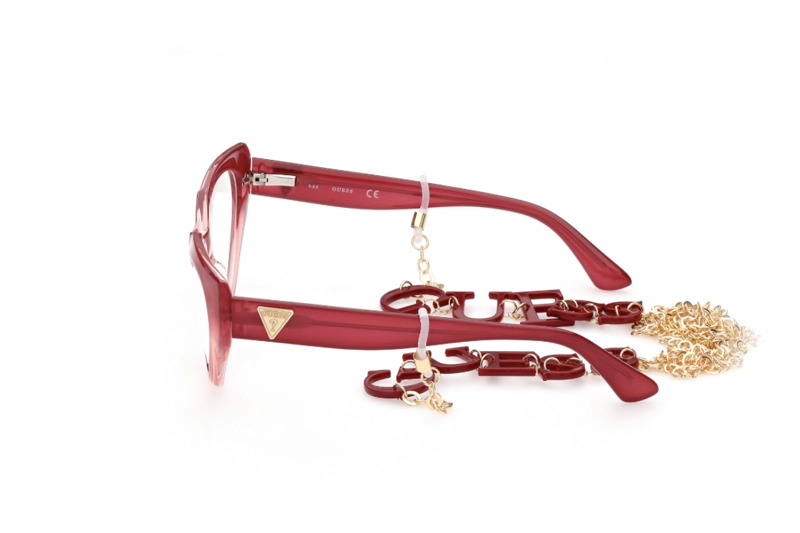 LENTES OPTICOS ROJO GUESS - 3