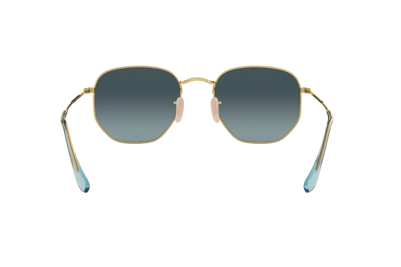 LENTES DE SOL HEXAGONAL AZUL RAY-BAN - 4