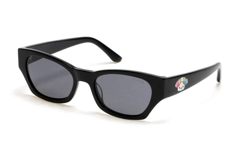 LENTES DE SOL NEGRO SHINE GRIS GUESS - 2