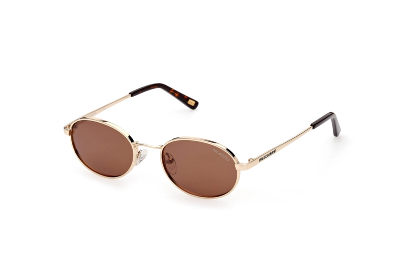 LENTES SOL SKECHERS DORADO POLARIZADOS - 2