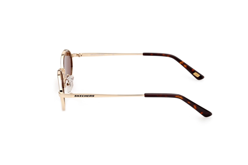 LENTES SOL SKECHERS DORADO POLARIZADOS - 3