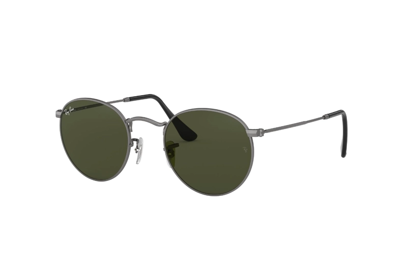 LENTES SOL RAY-BAN ROUND METAL GUNMETAL - 2