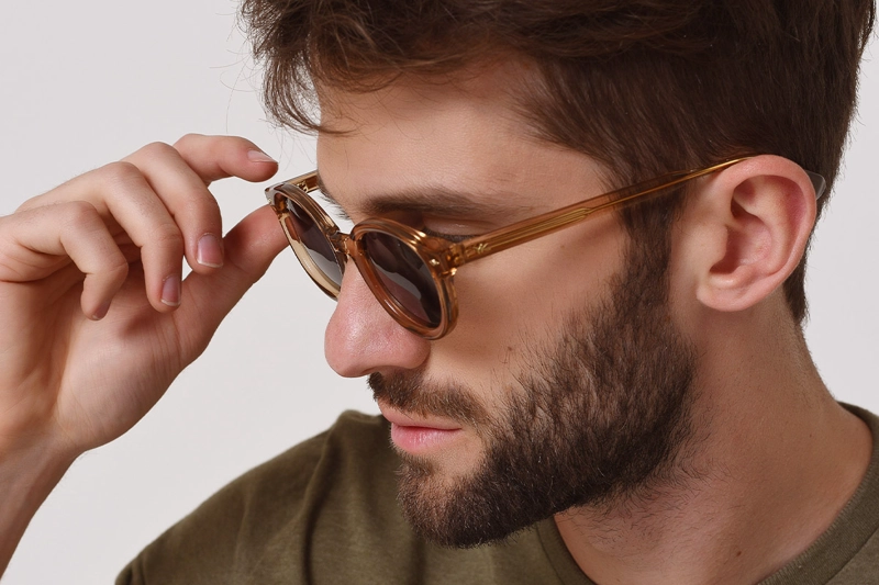 LENTES DE SOL CARNEGIE MARRON YORK EYEWEAR - 5