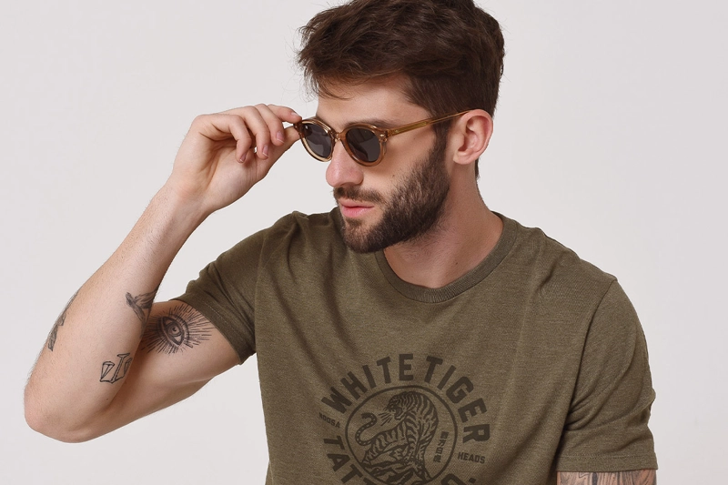 LENTES DE SOL CARNEGIE MARRON YORK EYEWEAR - 6