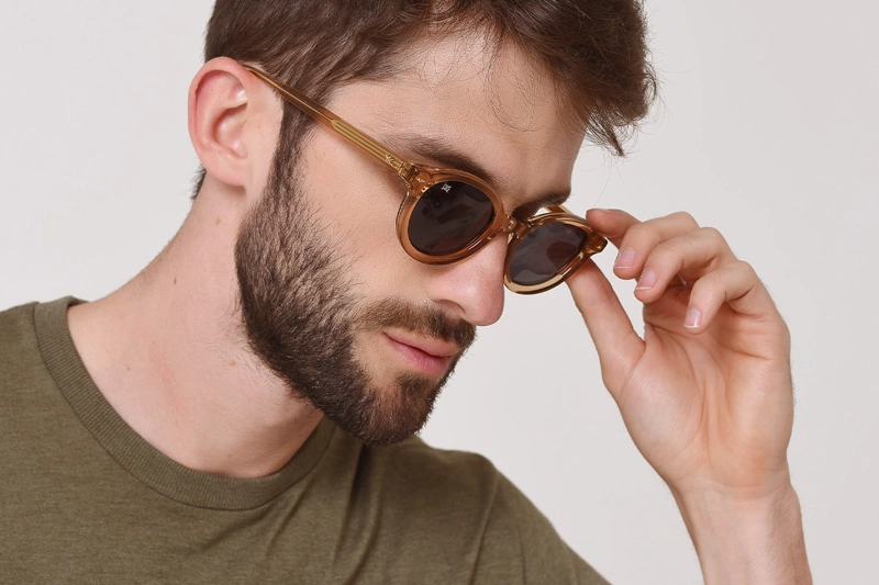 LENTES DE SOL CARNEGIE MARRON YORK EYEWEAR - 7