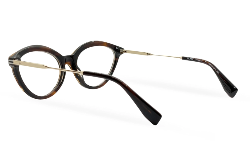 LENTES OPTICOS ALBANY MARRON YORK EYEWEAR - 3