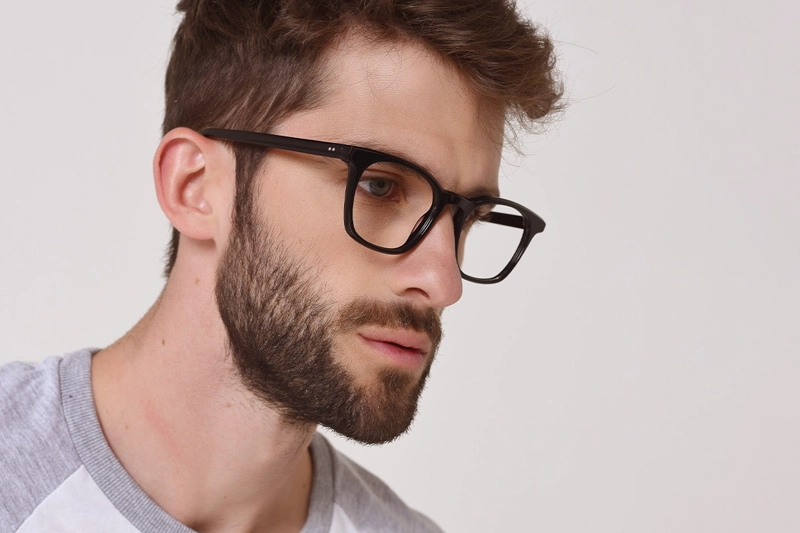 LENTES OPTICOS BAXTER NEGRO YORK EYEWEAR - 4
