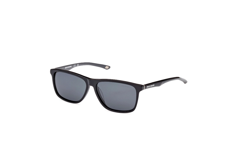 LENTES DE SOL NEGRO POLARIZADOS SKECHERS PARA NIÑOS - 2