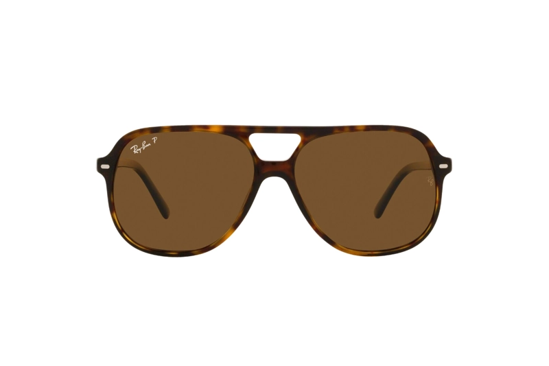 LENTES SOL RAY-BAN BILL MARRÓN POLARIZADOS - 1